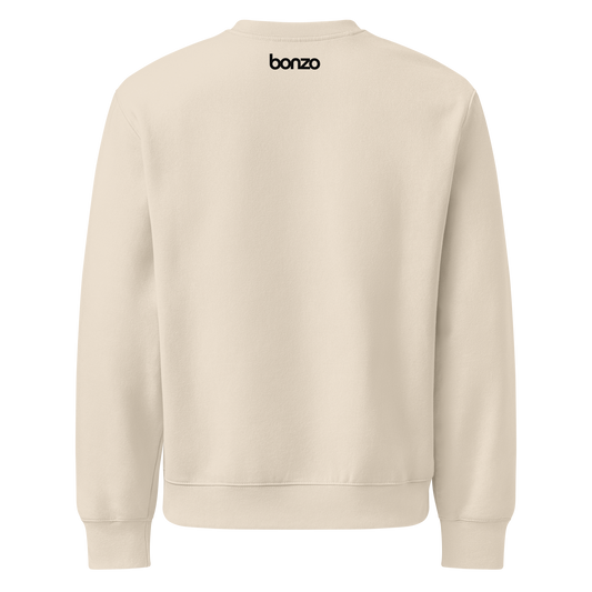 Bonzo Vault Bella Sweatshirt (Black Print)
