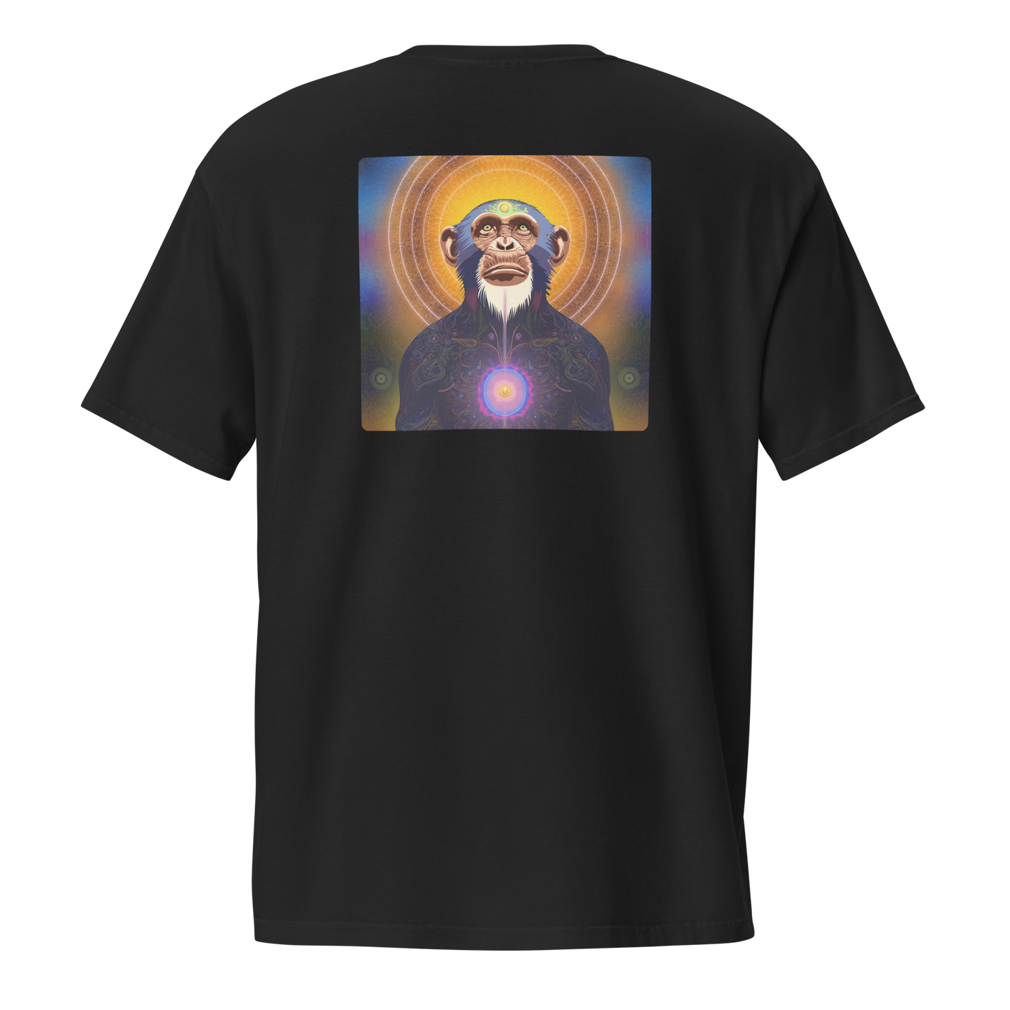 Singularity Bonzo NFT Pocket T-Shirt (White Print)