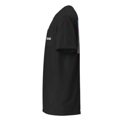 Singularity Bonzo NFT Pocket T-Shirt (White Print)