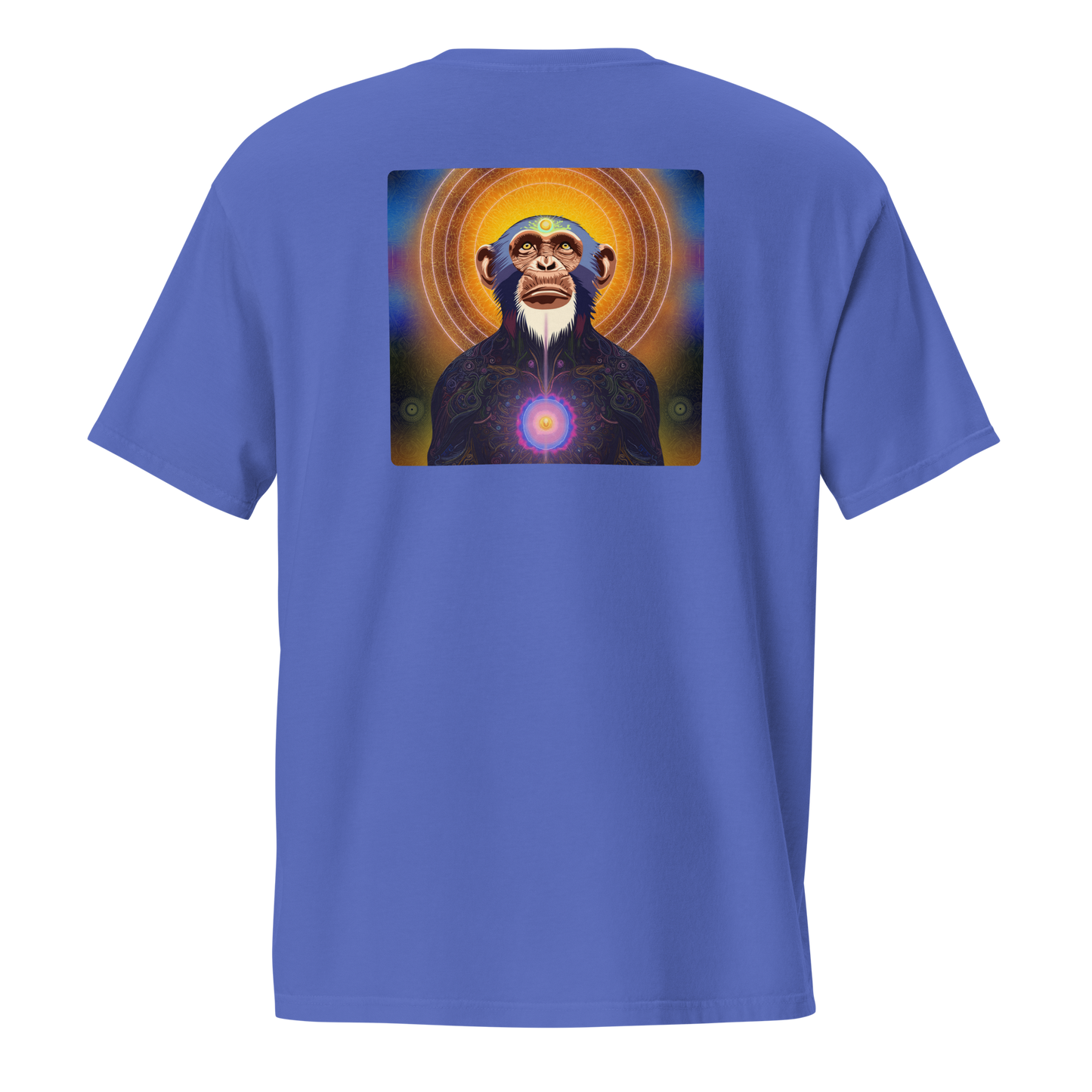 Singularity Bonzo NFT Pocket T-Shirt (White Print)