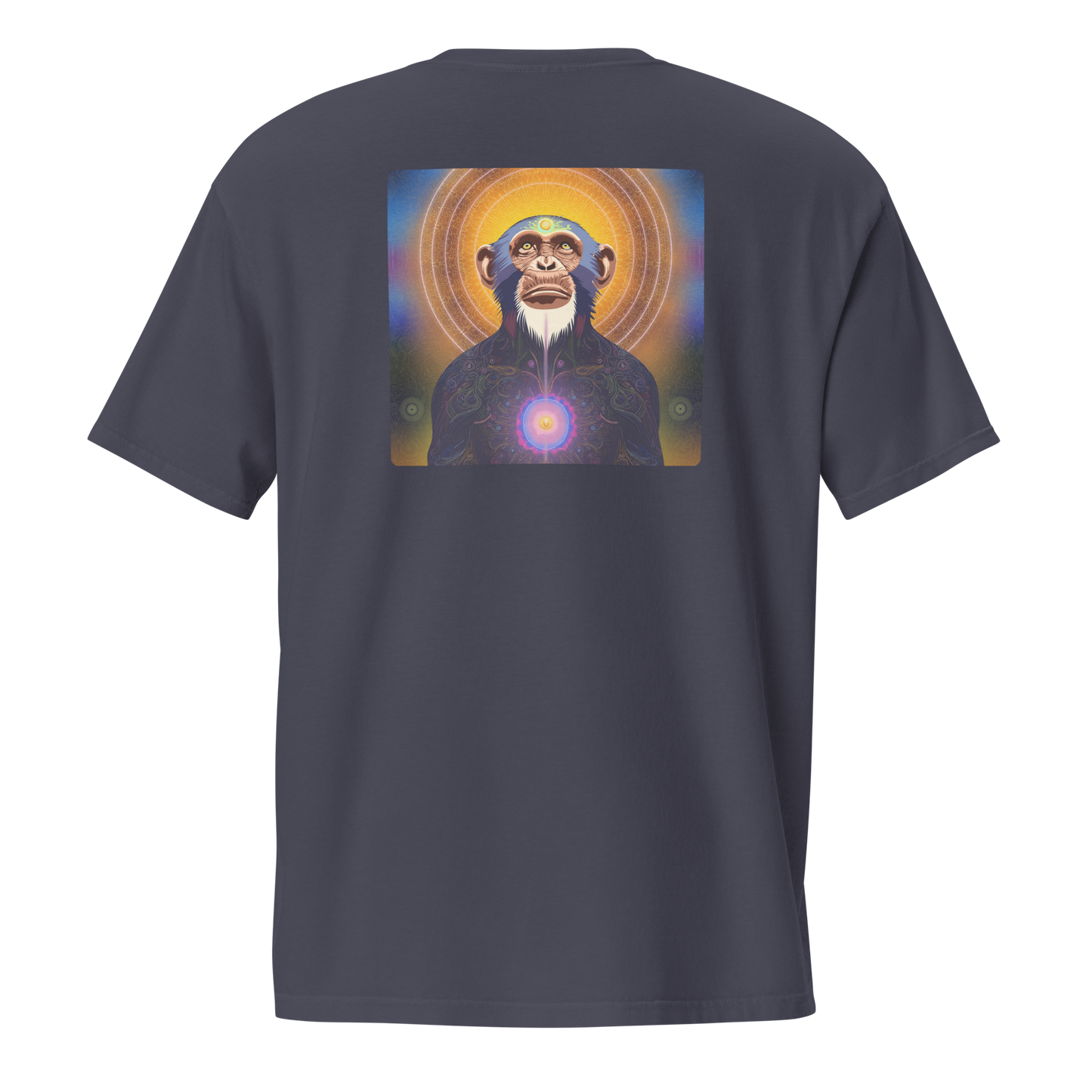 Singularity Bonzo NFT Pocket T-Shirt (White Print)