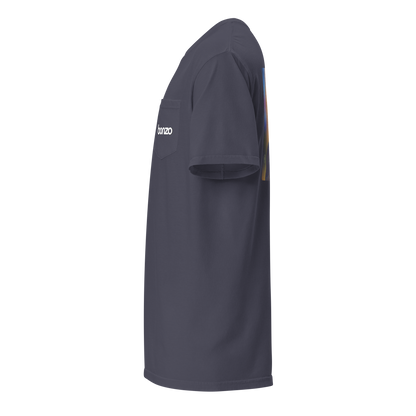 Singularity Bonzo NFT Pocket T-Shirt (White Print)