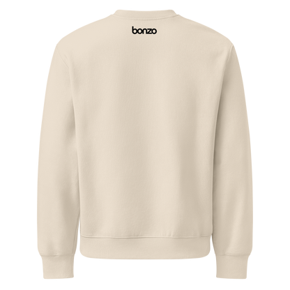 Bonzo Vault Bella Sweatshirt (Black Print)